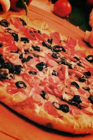 Сочная пицца обои