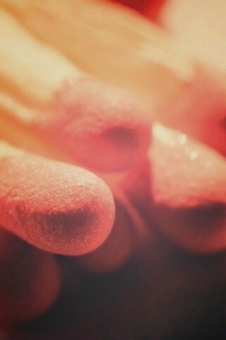 Спички в макро съемке обои