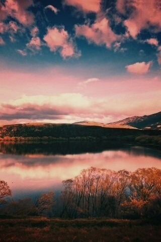 Живописное озеро обои