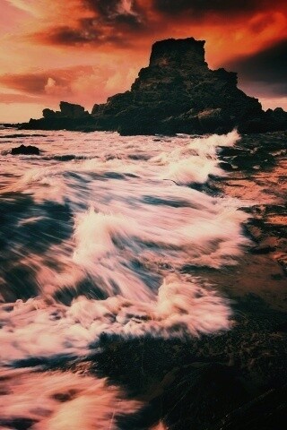 Побережье HDR обои