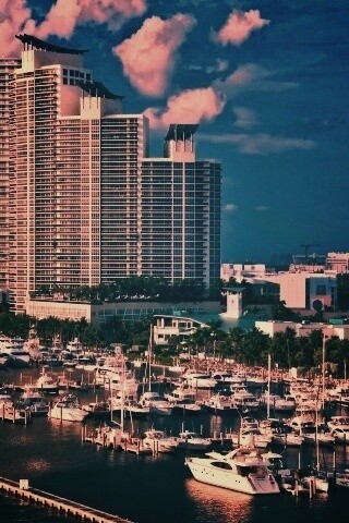 Курортный город обои