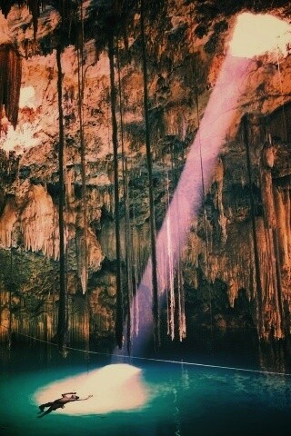 Пещера сталактитов обои