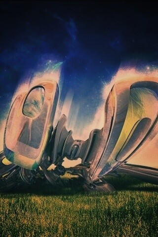 Нечто в поле обои