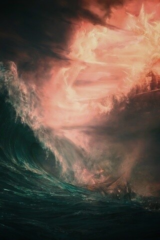 Битва стихий обои