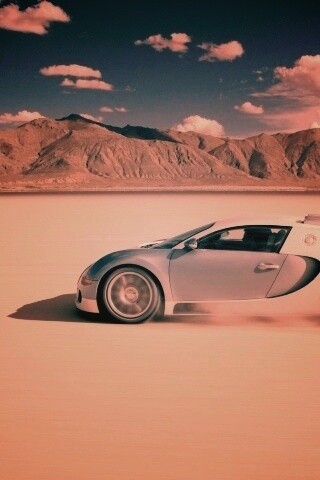 Бугатти в долине обои