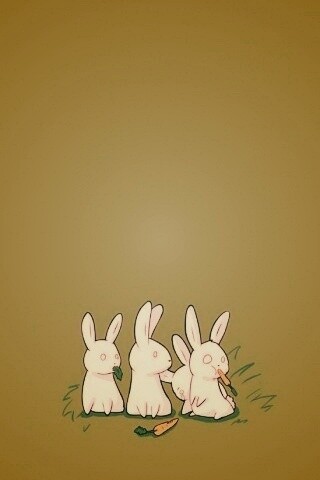 Заяц-каннибал обои