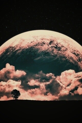 Наедине с вселенной обои