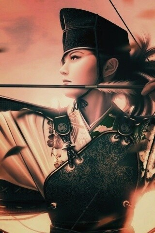 Лучница обои