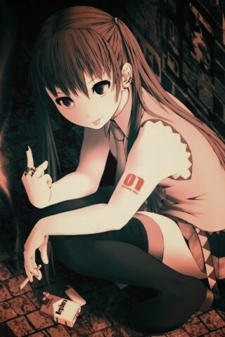 Hatsuone Miku 01 обои