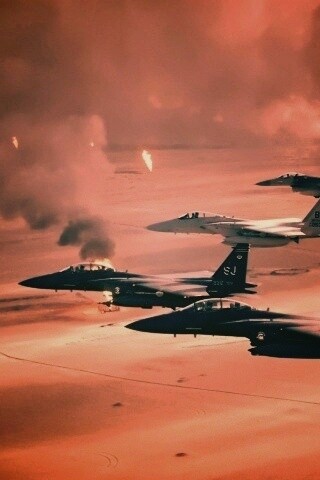 Пустынный шторм обои