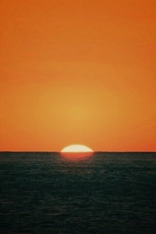 Идеальный закат обои