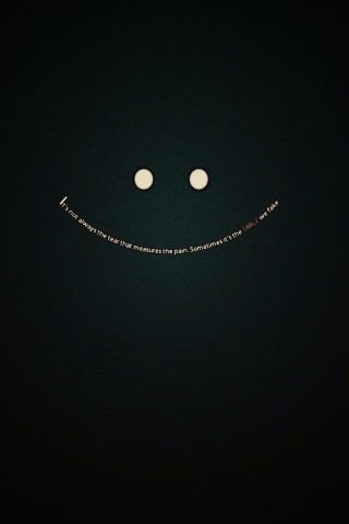 Веселый смайлик обои