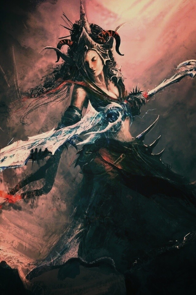 Злобная женщина обои