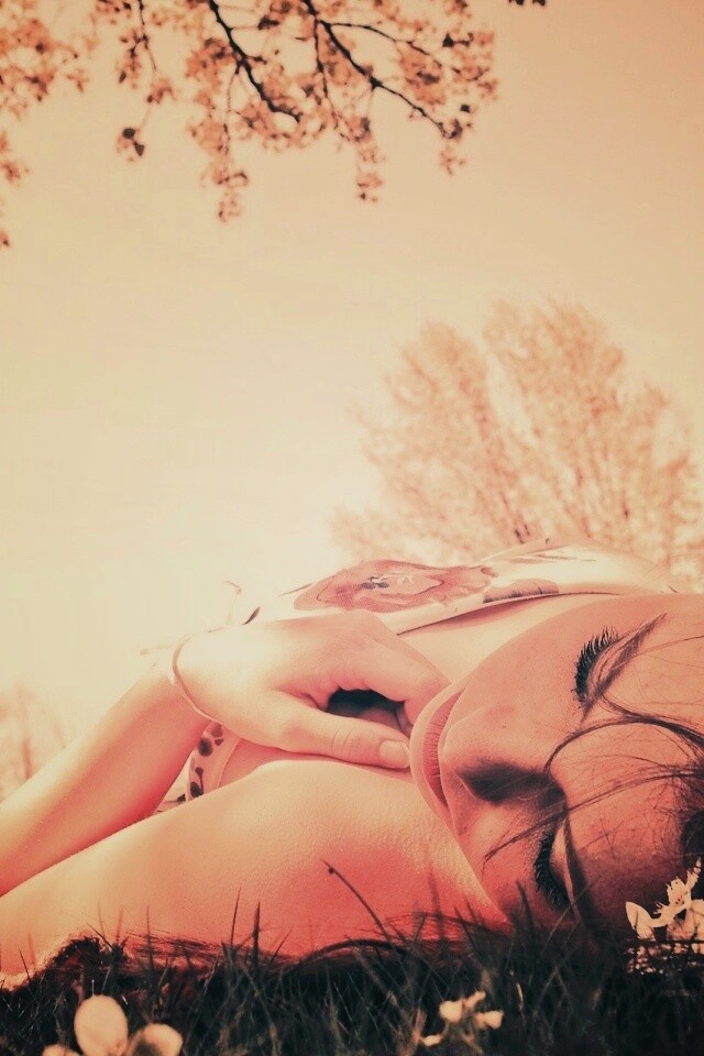 На природе обои