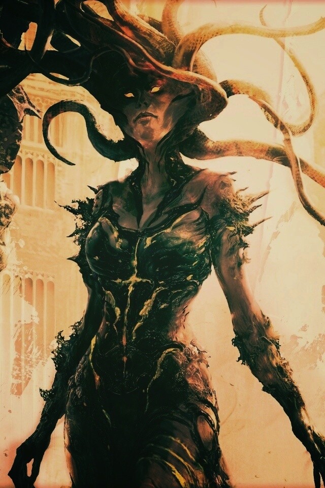 Горгона обои