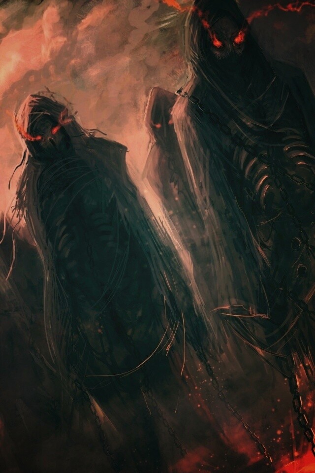 Посланники смерти обои