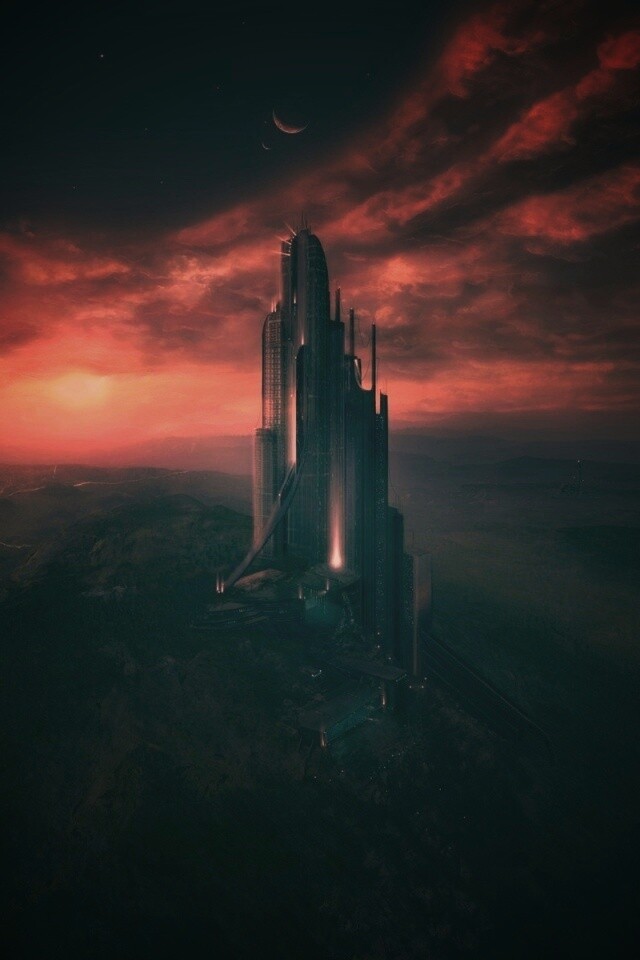 Города будущего обои