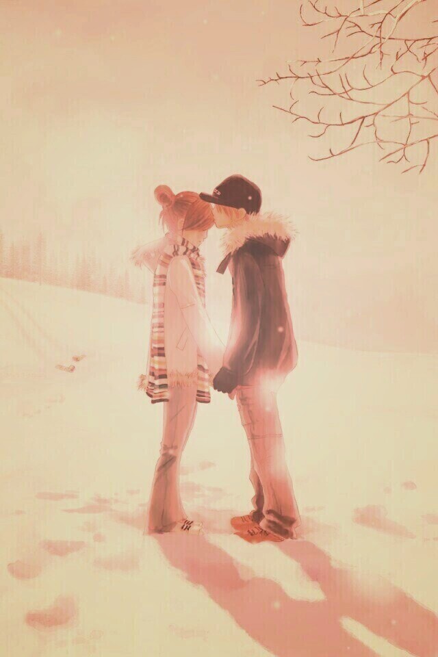 Влюбленная пара обои