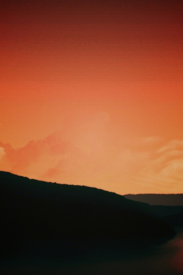 Желтое небо обои