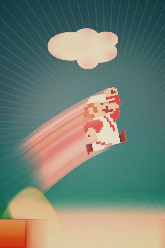 Прыжок Марио обои