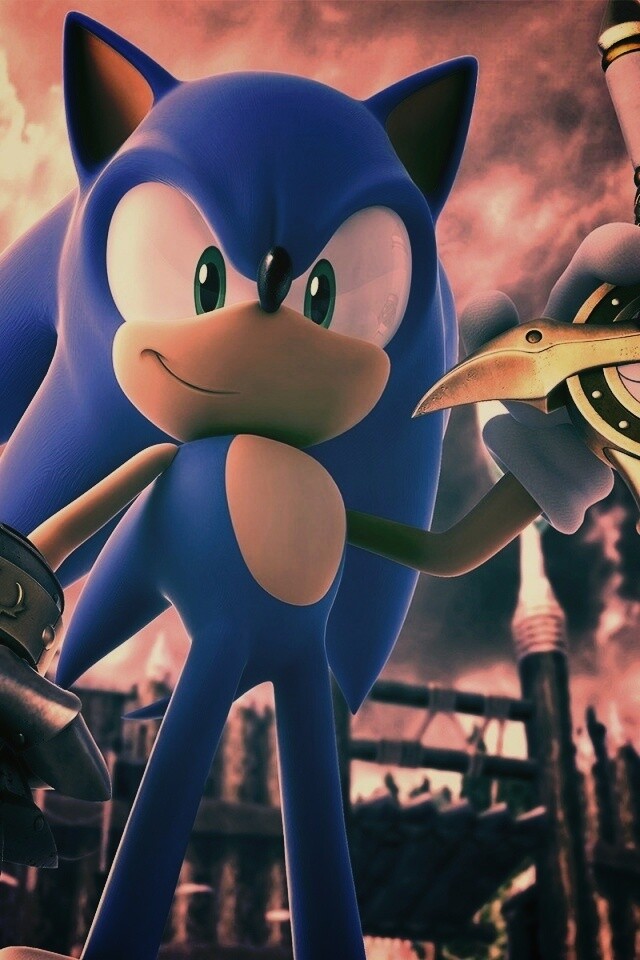 Соник с мечем обои