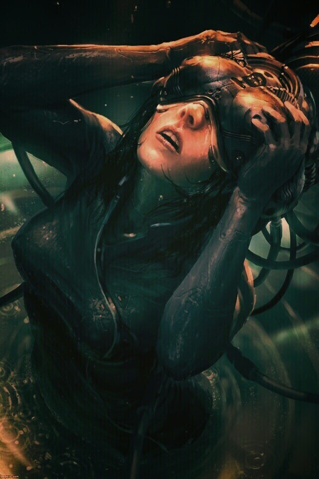 Подключенная к матрице обои