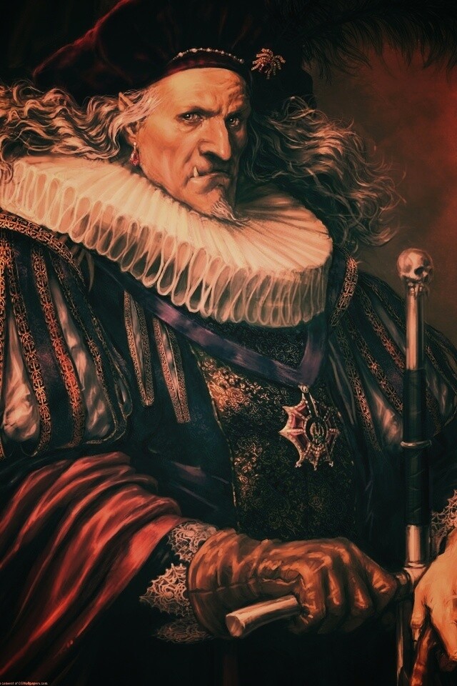 Портрет вампира обои