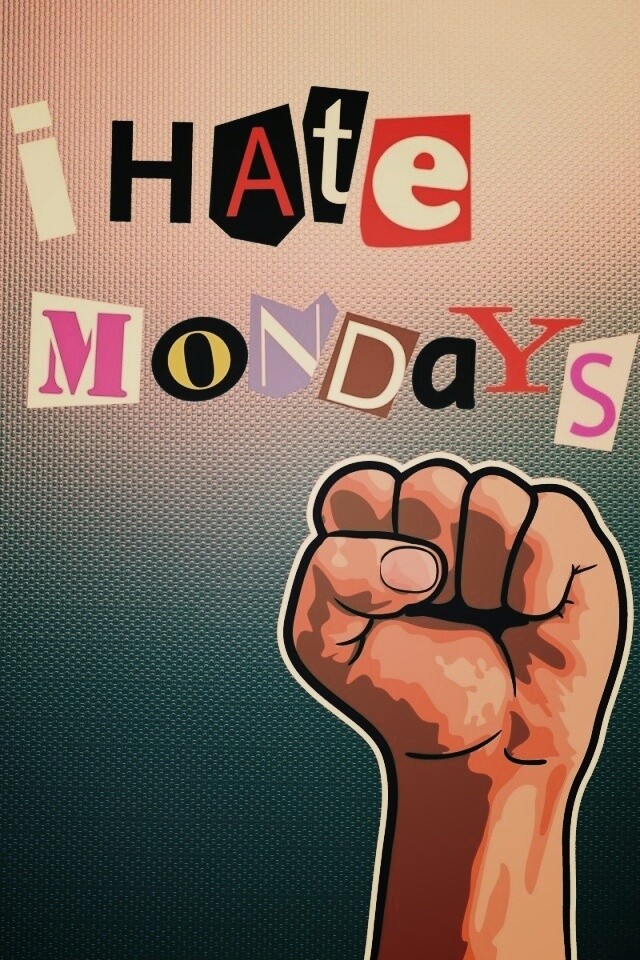 Ненавижу понедельники обои