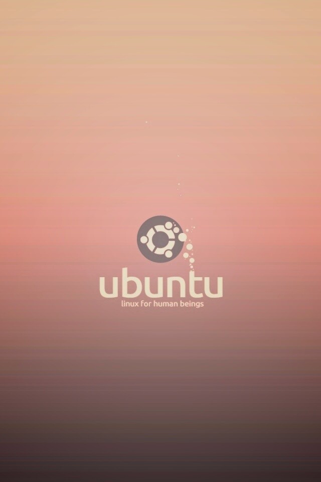 Логотип Ubuntu обои