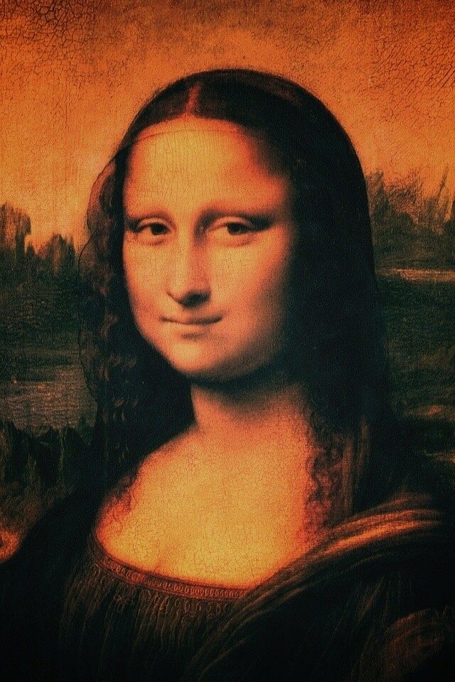 Картина Мона Лиза обои