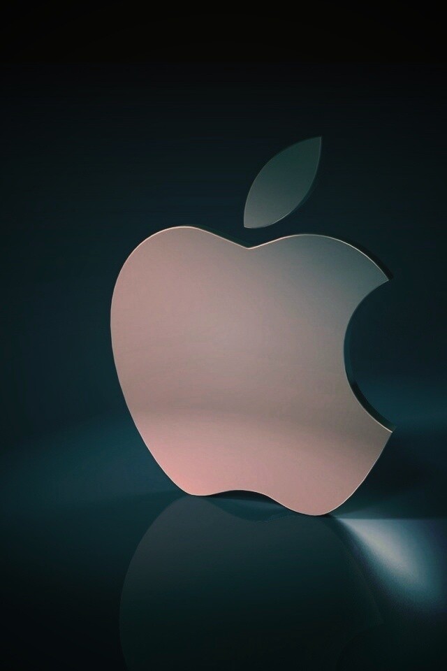 3D логотип Apple обои