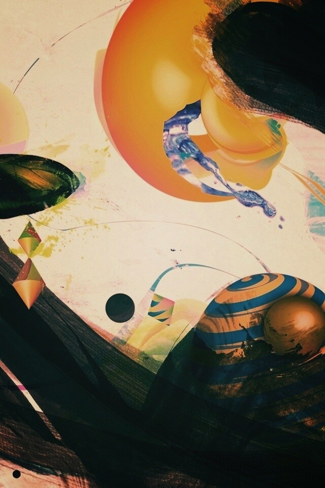 Абстракция из игрушек обои