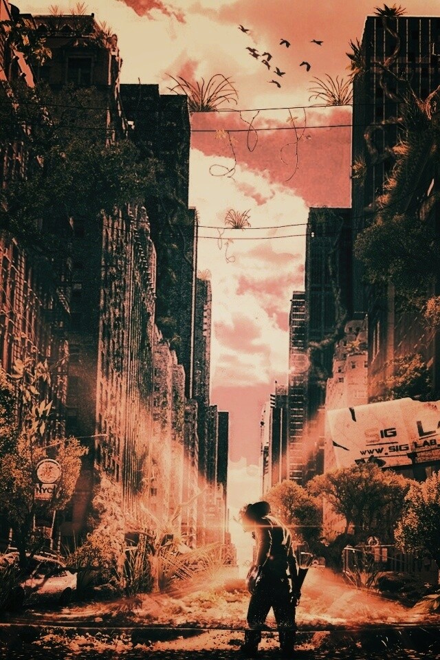 Постапокалиптический мир обои