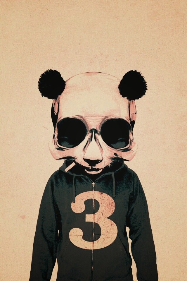 Гангста панда обои