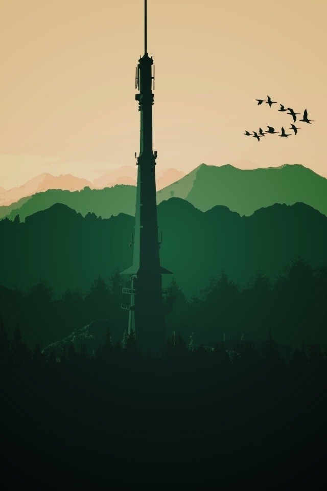 Зеленые горы обои