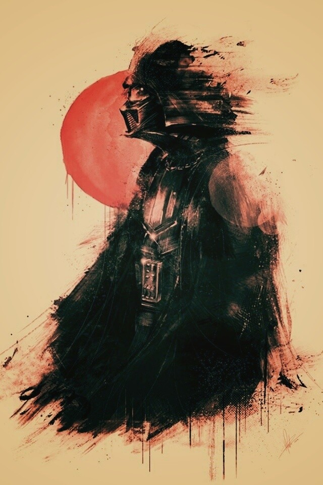 Арт с Дартом Вейдером обои