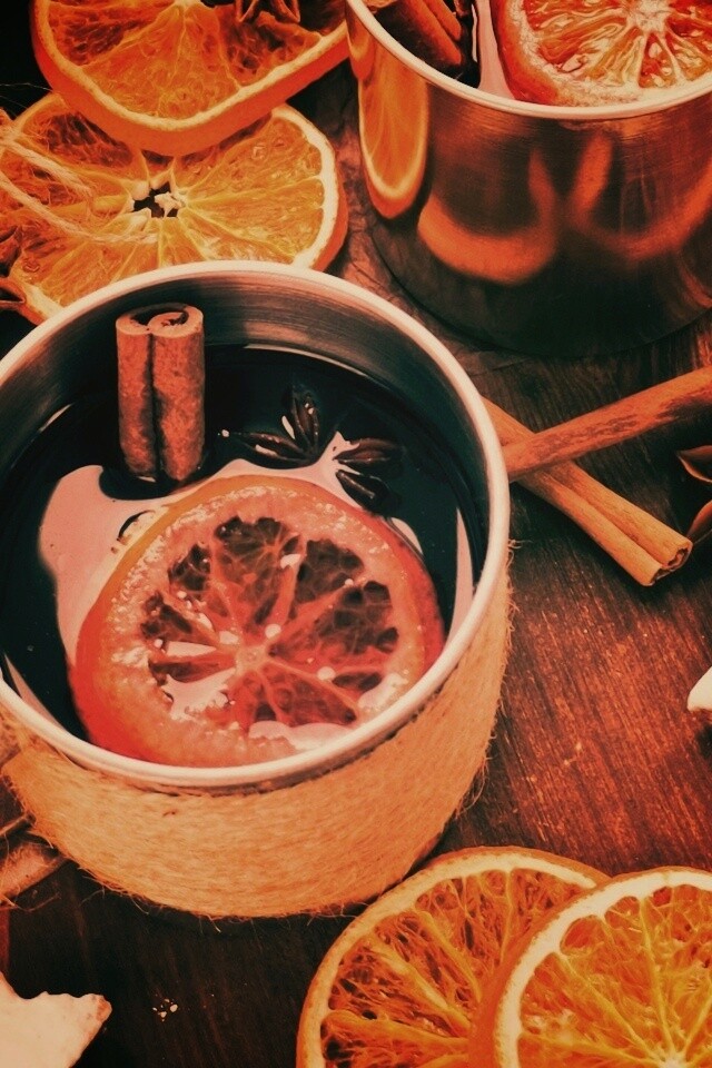 Уютный глинтвейн обои