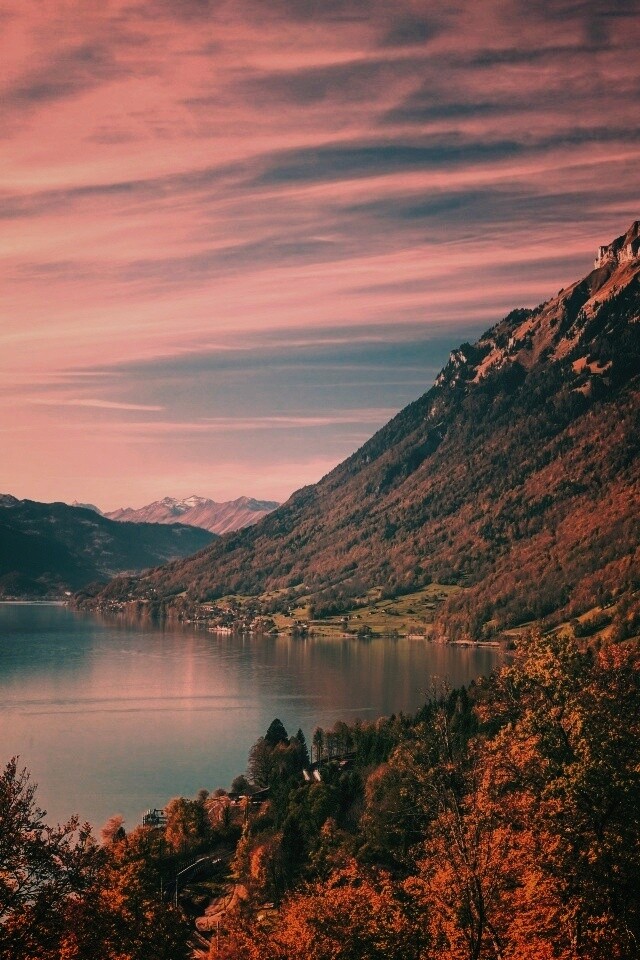 Горное озеро обои