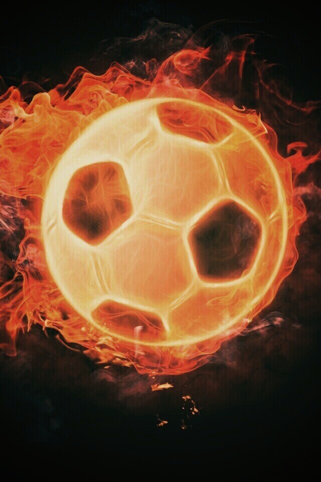 Огненный мяч обои