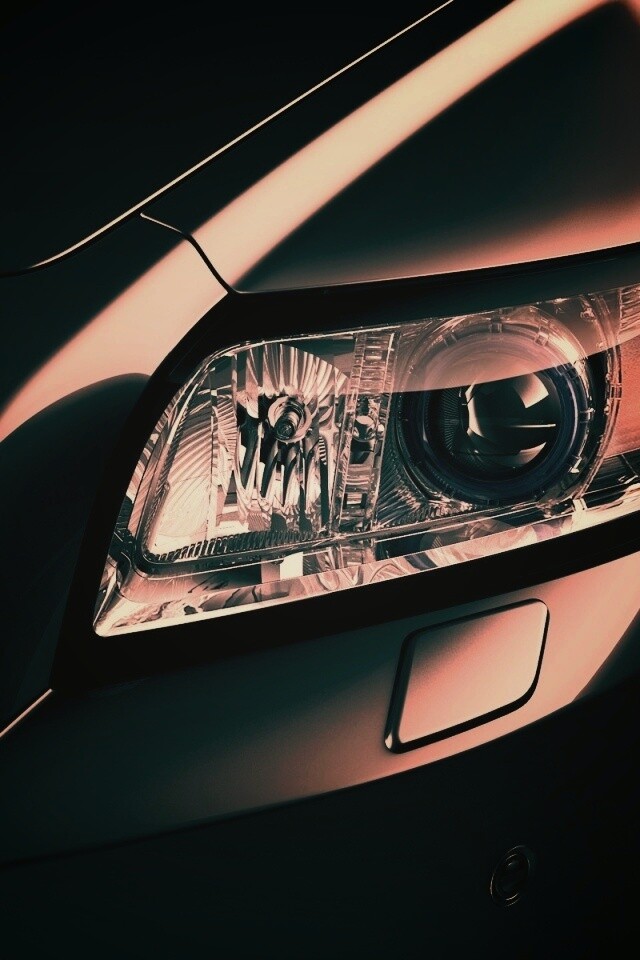 Автомобильная фара обои