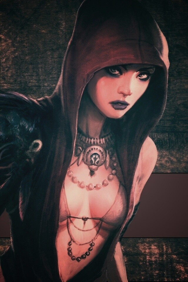 Морриган из Dragon Age обои