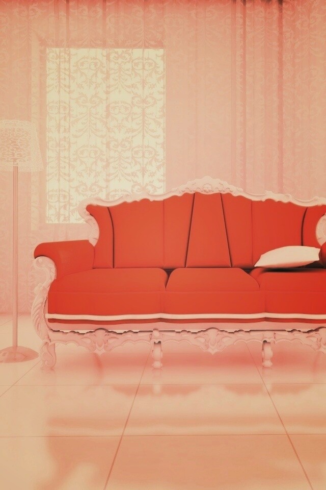 Диван в стиле ампир обои