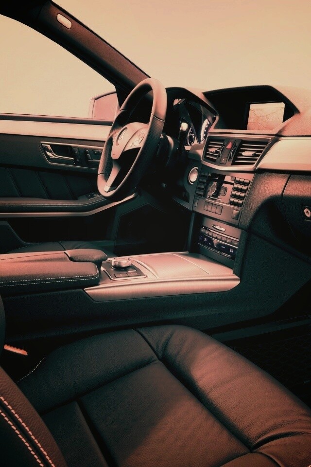 Салон мерседеса обои