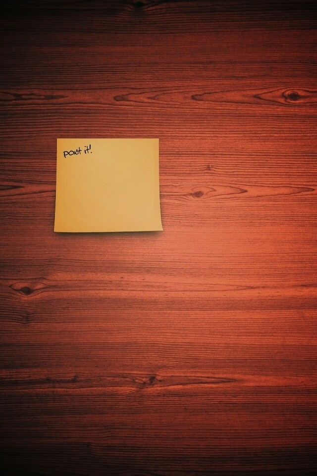 Стикер Post it! обои