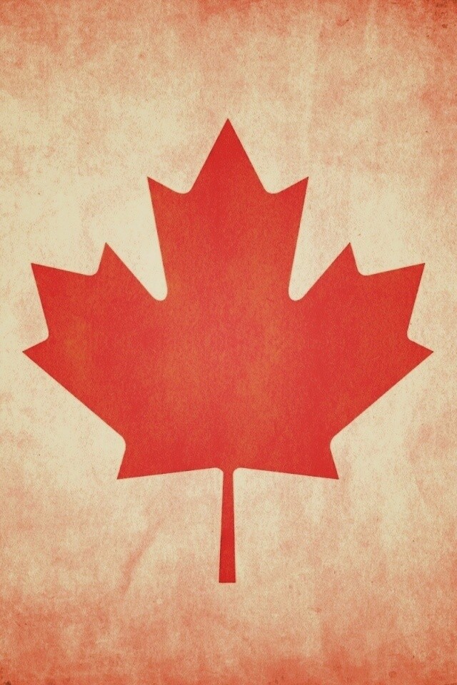 Флаг канады, кленовый лист обои