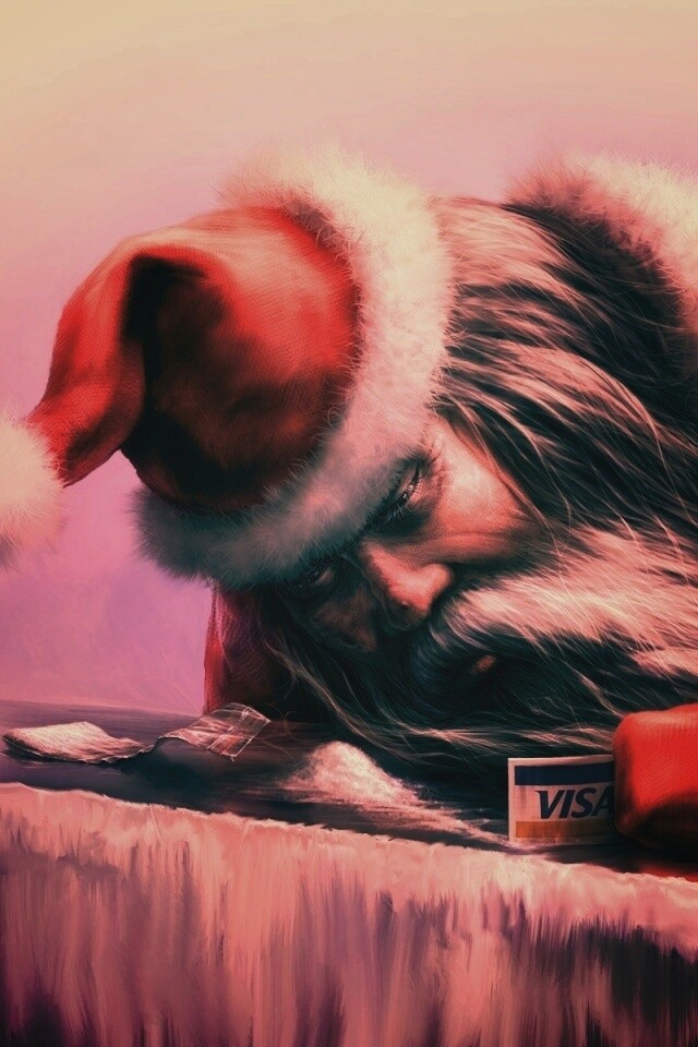 Плохой Санта обои