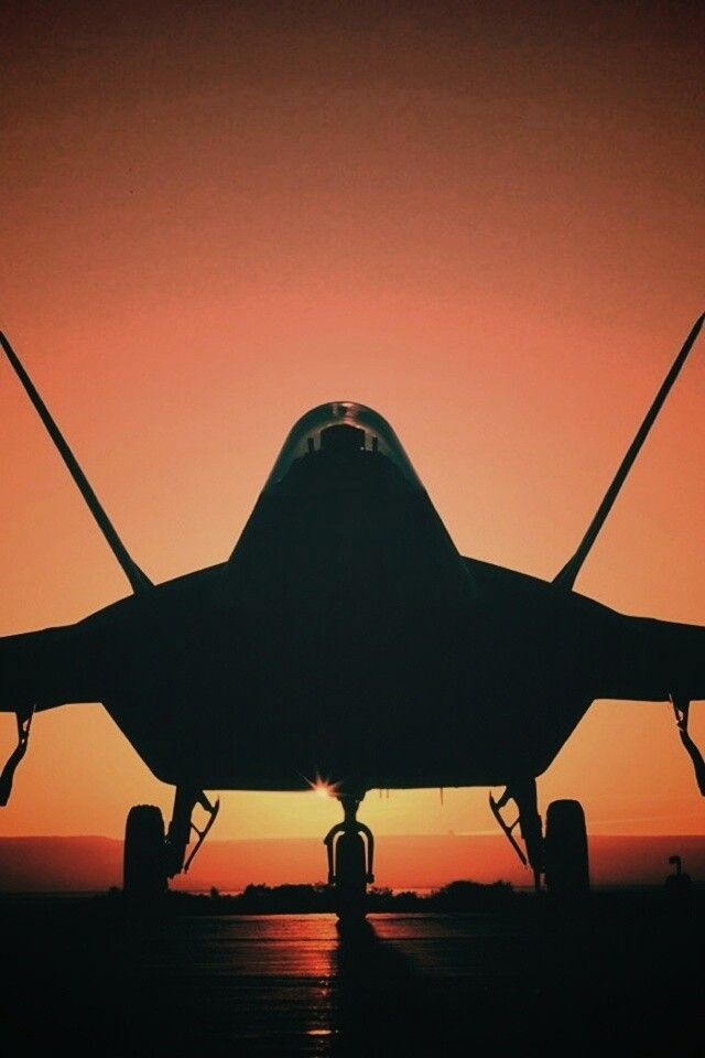 Истребитель F22 обои