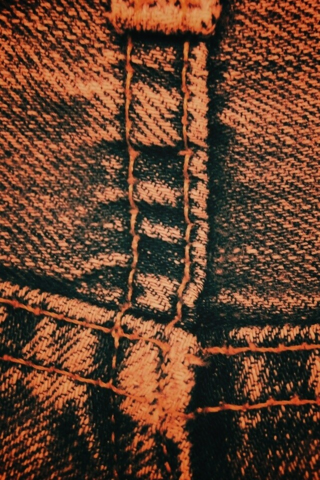 Шов на джинсах обои