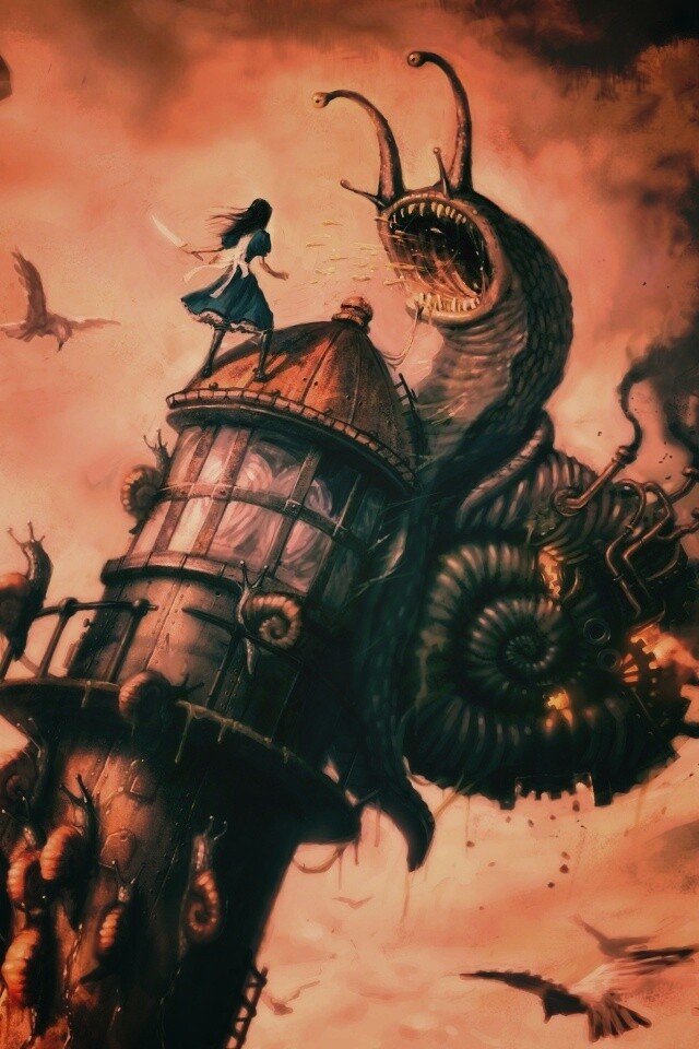 Битва с механической улиткой обои