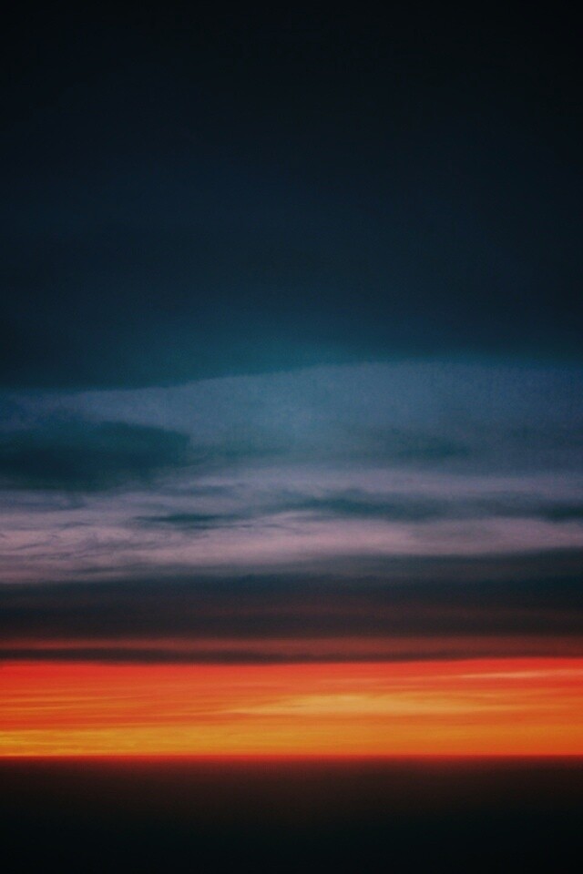 Закатное небо обои